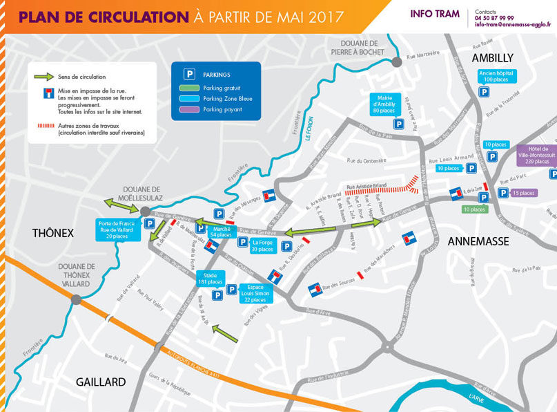 Tram Annemasse Genève bon plan circulation_