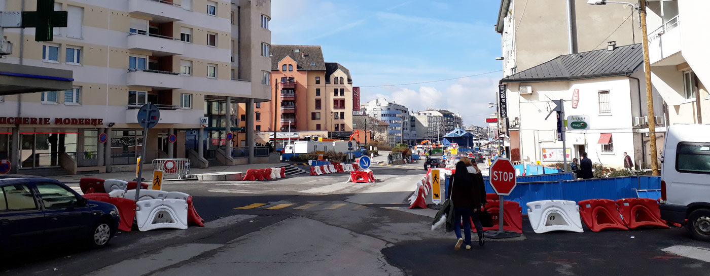 Tram Annemasse Genève changement Moillesulaz