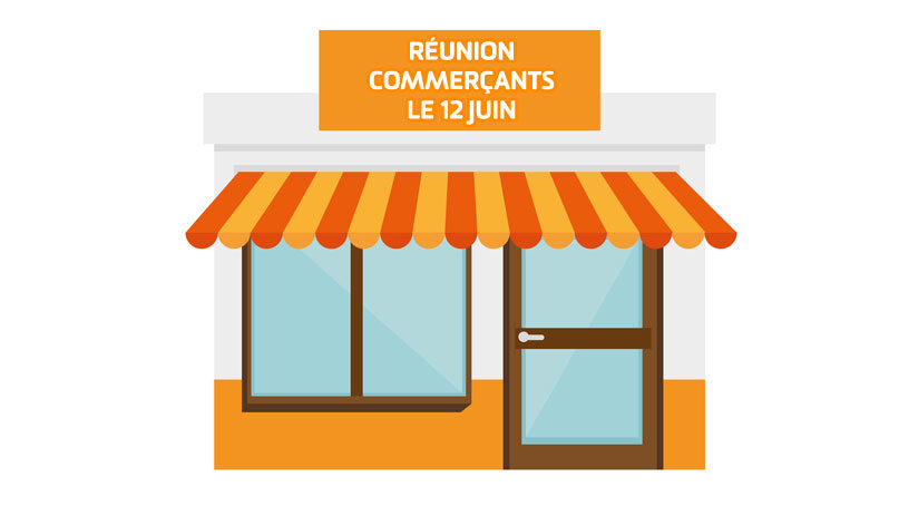 Tram Annemasse Geneve reunion commercants juin 2017
