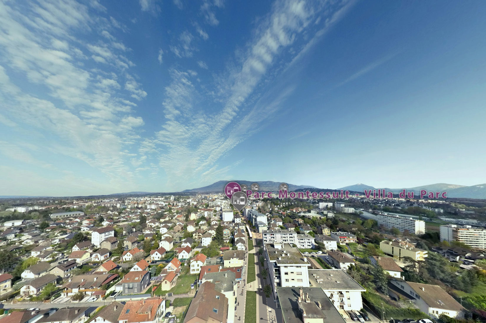 Tram Annemasse Geneve vues 3D
