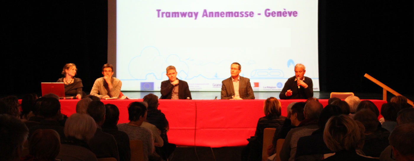Tram Annemasse Genève réunion publique