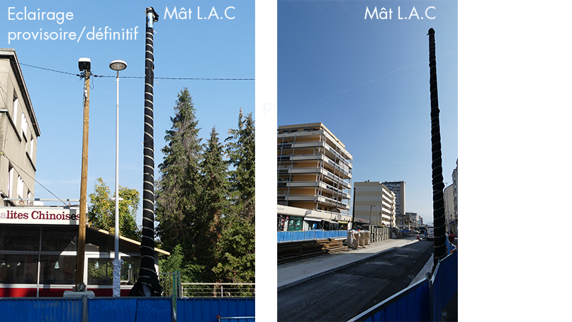 photo mât L.A.C